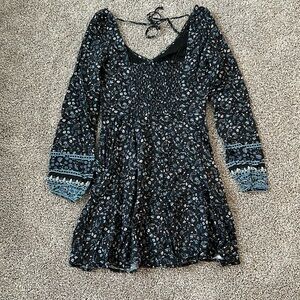 Hollister paisley floral Dress S